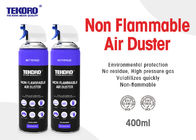 El plumero no inflamable del aire, limpiador anticorrosivo de la electrónica del aerosol no sale de ningún residuo