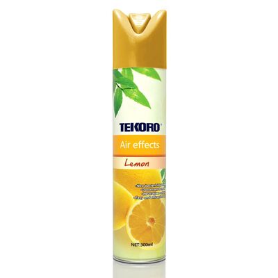Tekoro Natural Fragrance Air Freshener Home Aerosol Spray con certificación CE, RoHS, SGS, GMP en 250 ml o 300 ml de capacidad