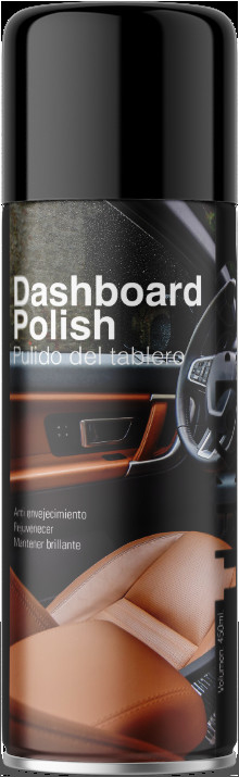 Tablero de control de automóviles Polish Spray Durable 3 años Vida útil Tablero de control con brillo superior