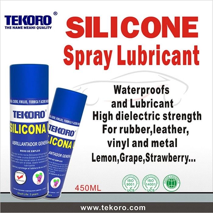 Spray inhibidor de la roya de moho incoloro para automóviles con fórmula de aceite de silicona respetuoso con el medio ambiente