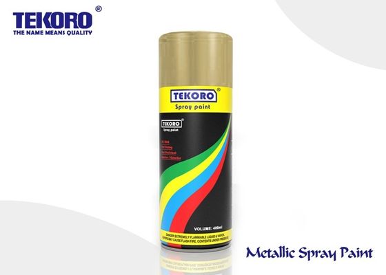 Pintura de espray metálica de sequía rápida para colores de la decoración del metal los diversos opcionales