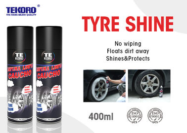 Espray del brillo del neumático/espray del mantenimiento del coche para proporcionar ULTRAVIOLETA y la protección de los flancos del neumático